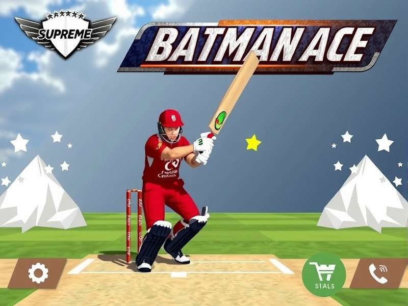 Supreme Batsman Ace Game Screenshot